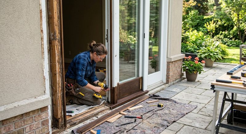 Patio Door Glass Repair