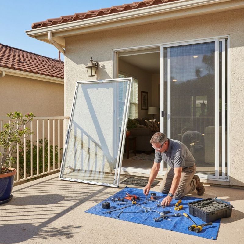 Local Patio Door Glass Repair pros at work