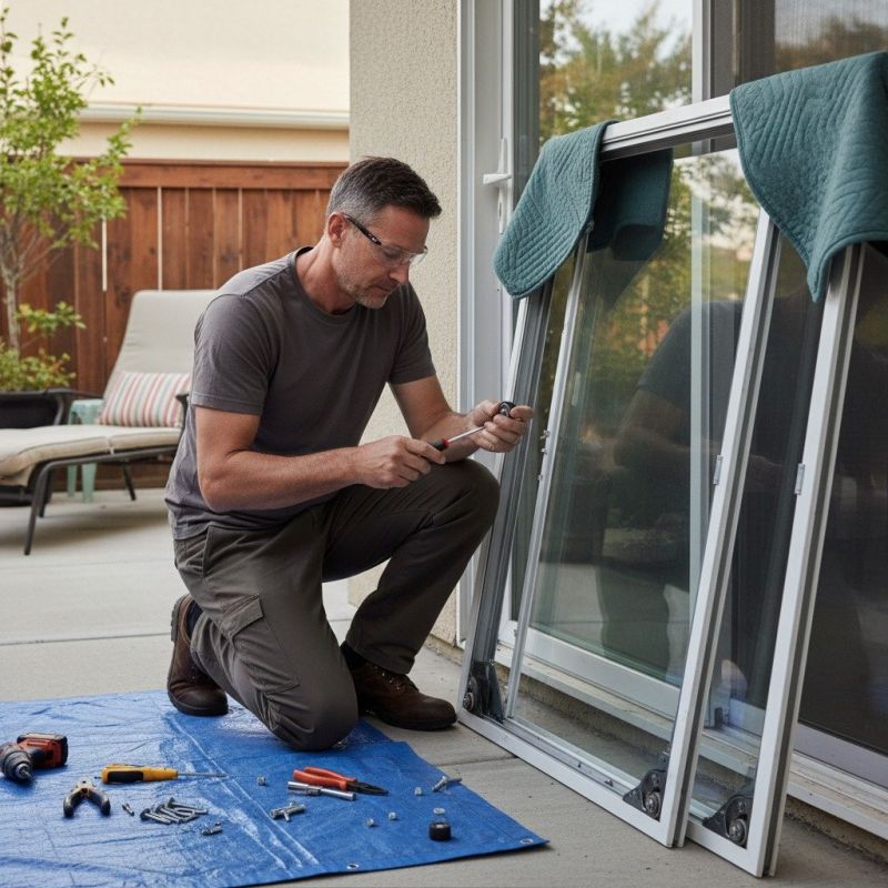 Patio Door Glass Repair